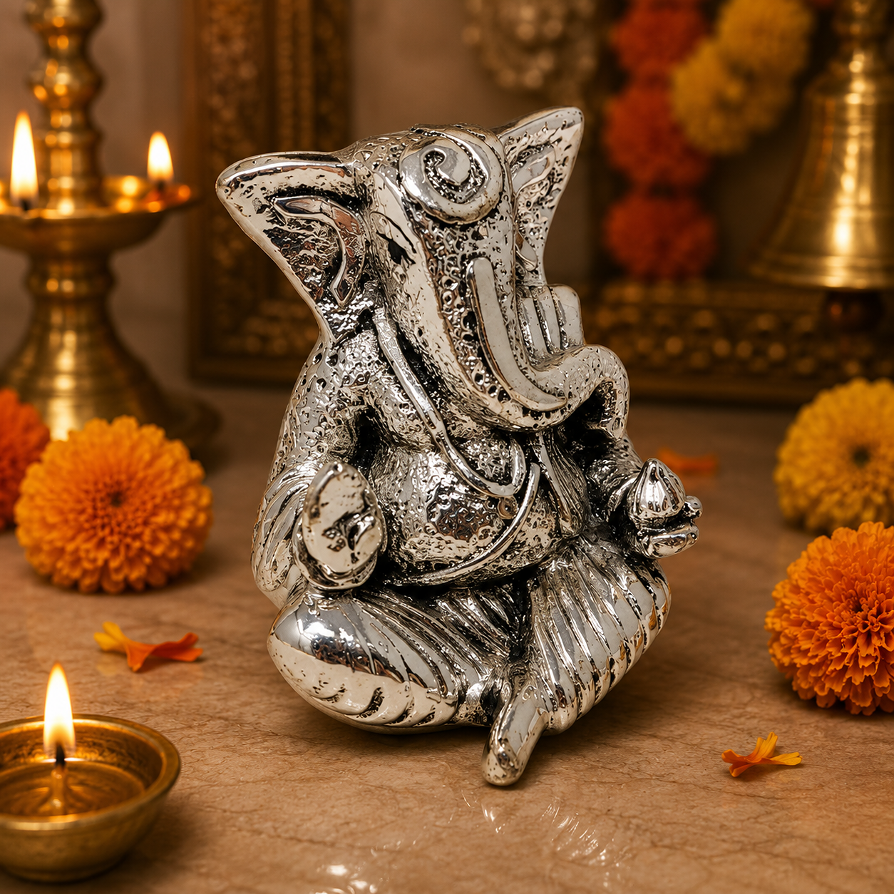 Iconic lord ganesh idol 